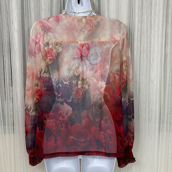 Carolina silk blouse by Cream - Picture 3 of 17